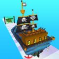 海盗堆栈跑游戏官方安卓版（Pirate Stack - Runner Games） v1.0